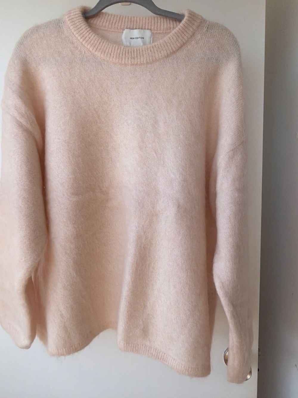 H&M Pale Blush Crewneck Sweater